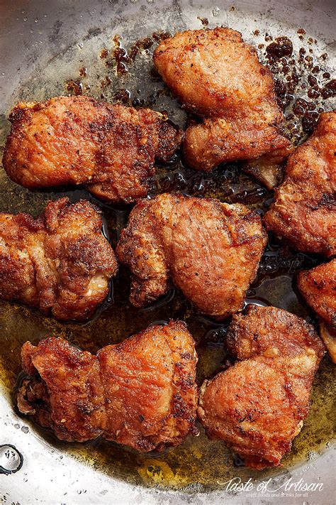 How does Fried Chicken Thigh fit into your Daily Goals - calories, carbs, nutrition