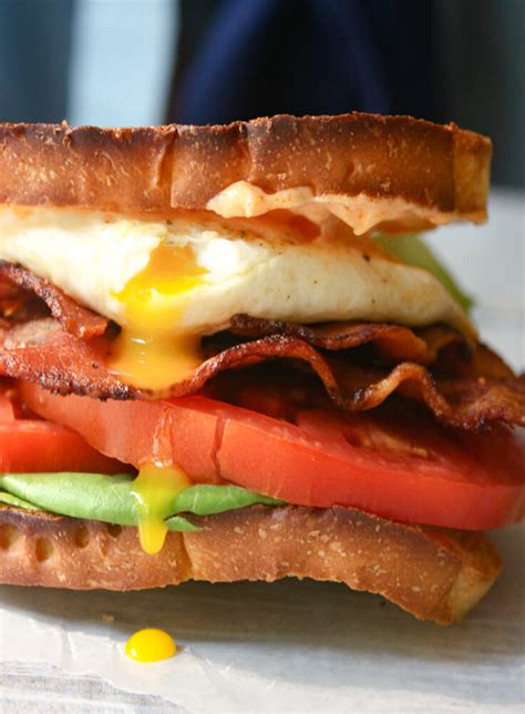 How does Fried Egg BLT Sandwich fit into your Daily Goals - calories, carbs, nutrition