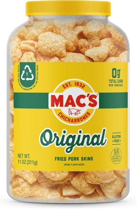 How does Fried Pork Skins fit into your Daily Goals - calories, carbs, nutrition
