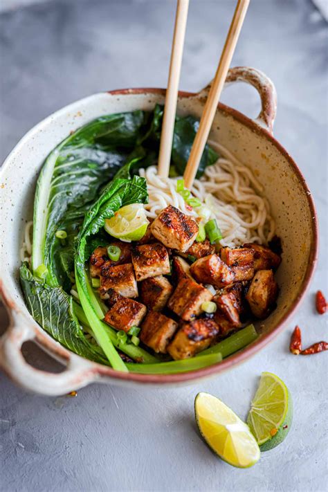 How does Fried Tofu Noodle Bowl fit into your Daily Goals - calories, carbs, nutrition