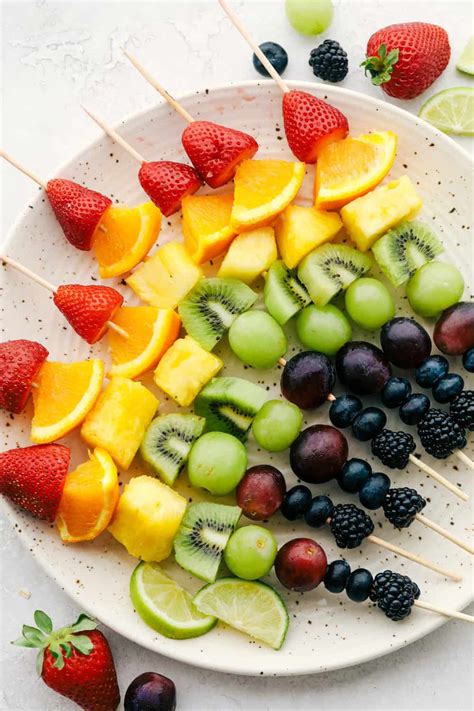 How does Fruit Skewers fit into your Daily Goals - calories, carbs, nutrition