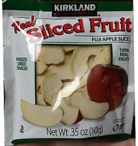 How does Fuji Apple Slices fit into your Daily Goals - calories, carbs, nutrition