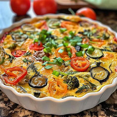 How does Garden Vegetable Biscuit Quiche fit into your Daily Goals - calories, carbs, nutrition