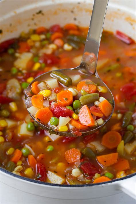 How does Garden Vegetable Soup, Tomato Vegetable Broth fit into your Daily Goals - calories, carbs, nutrition