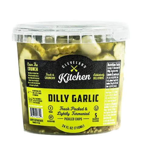 How does Garlic Dill Ninja Pickles (Chips) fit into your Daily Goals - calories, carbs, nutrition