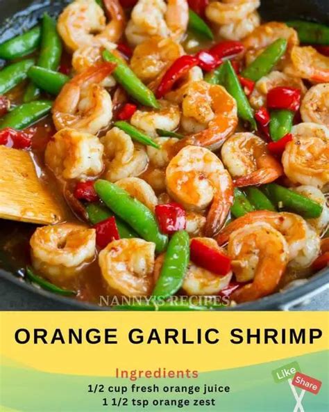 How does Garlic Orange Chili Shrimp fit into your Daily Goals - calories, carbs, nutrition