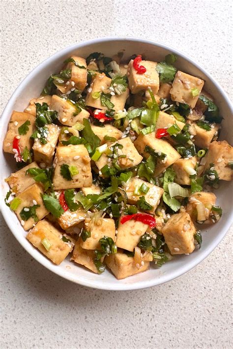 How does Garlic Orange Chili Tofu fit into your Daily Goals - calories, carbs, nutrition