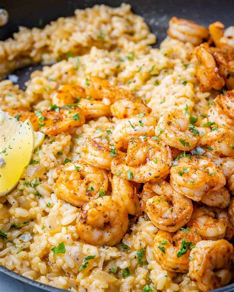 How does Garlic Shrimp Risotto fit into your Daily Goals - calories, carbs, nutrition