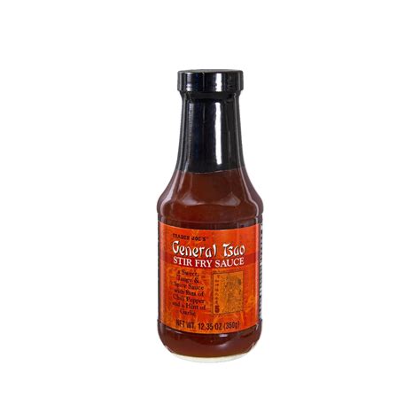 How does General Tsao Stir Fry Sauce fit into your Daily Goals - calories, carbs, nutrition