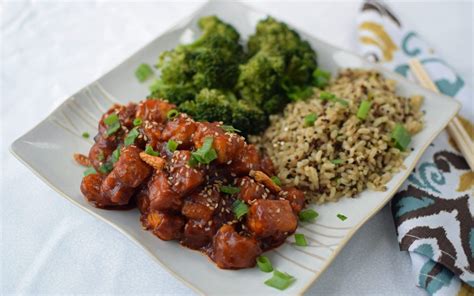 How does General Tso's Tempeh fit into your Daily Goals - calories, carbs, nutrition