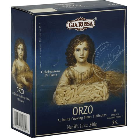 How does Gia Russa Orzo fit into your Daily Goals - calories, carbs, nutrition