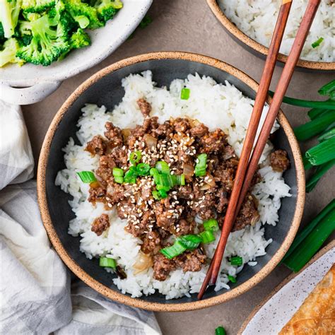 How does Ginger Beef Teriyaki with Rice fit into your Daily Goals - calories, carbs, nutrition