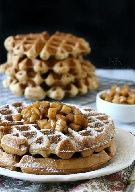 How does Gluten Free Cinnamon and Apple Waffles fit into your Daily Goals - calories, carbs, nutrition