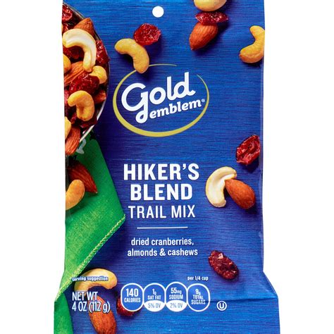 How does Gold Emblem Trail Mix fit into your Daily Goals - calories, carbs, nutrition