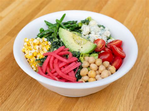 How does Good Earth Kale Cobb (no dressing) fit into your Daily Goals - calories, carbs, nutrition