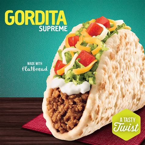 How does Gordita Supreme fit into your Daily Goals - calories, carbs, nutrition