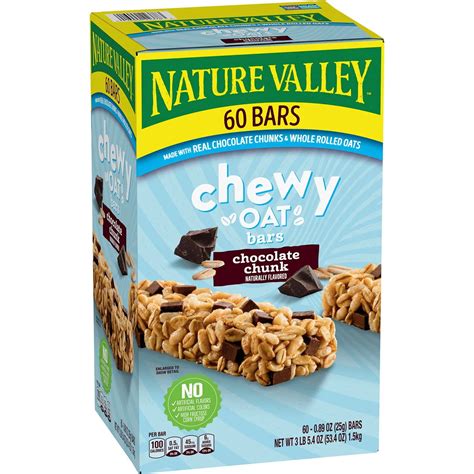 How does Granola Bar, Chewy, Chocolate Chunk fit into your Daily Goals - calories, carbs, nutrition