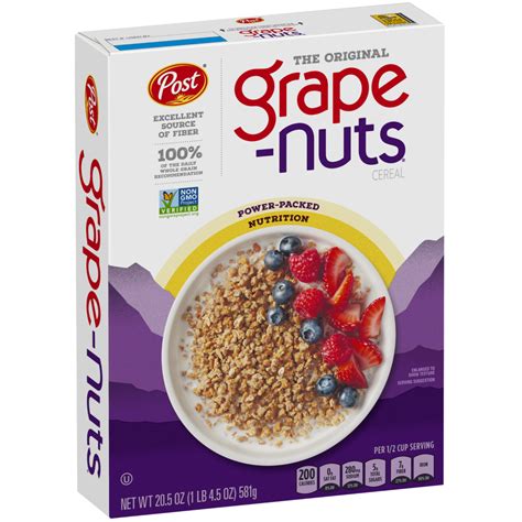 How does Grape-Nuts O's fit into your Daily Goals - calories, carbs, nutrition