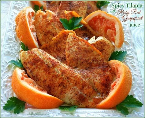 How does Grapefruit BBQ Baked Tilapia fit into your Daily Goals - calories, carbs, nutrition
