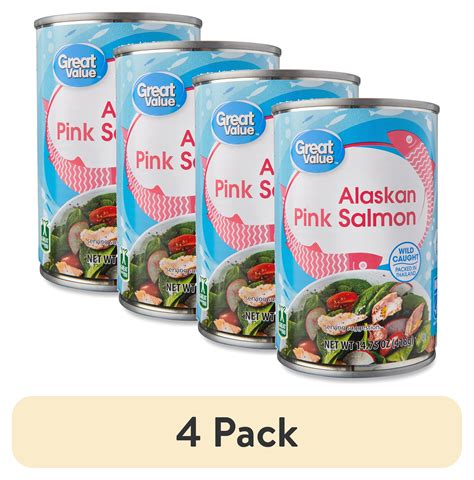 How does Great Value Alaskan Pink Salmon fit into your Daily Goals - calories, carbs, nutrition