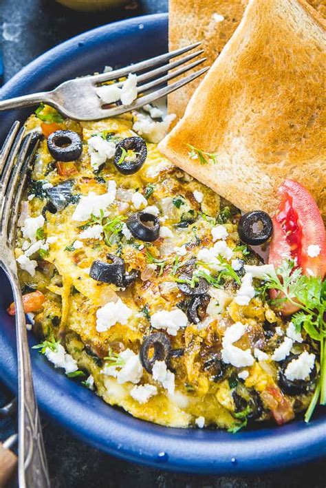 How does Greek Omelette fit into your Daily Goals - calories, carbs, nutrition