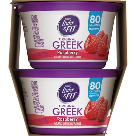 How does Greek Raspberry Yogurt fit into your Daily Goals - calories, carbs, nutrition