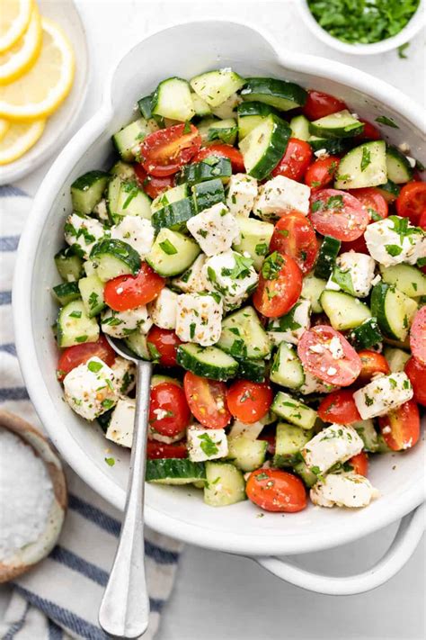 How does Greek Tomato and Cucumber Salad with Bulgar fit into your Daily Goals - calories, carbs, nutrition