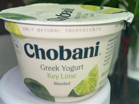 How does Greek Yogurt Key Lime Blended fit into your Daily Goals - calories, carbs, nutrition