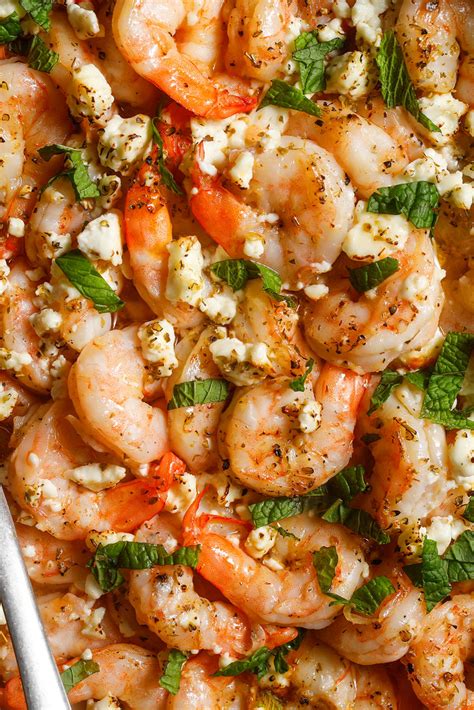 How does Greek-Style Shrimp with Tomato and Feta fit into your Daily Goals - calories, carbs, nutrition