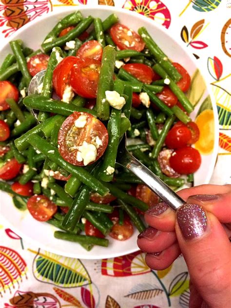 How does Green Bean Tomato and Feta Salad fit into your Daily Goals - calories, carbs, nutrition