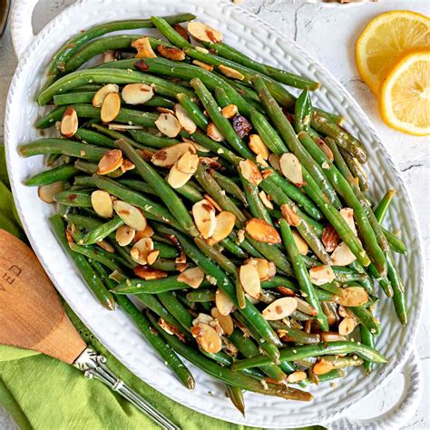 How does Green Beans Fresh Almondine 1/2 Cup fit into your Daily Goals - calories, carbs, nutrition