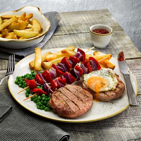 How does Grill Bar Gammon Steak fit into your Daily Goals - calories, carbs, nutrition