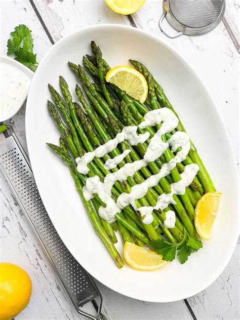 How does Grilled Asparagus with Lemon Aioli fit into your Daily Goals - calories, carbs, nutrition