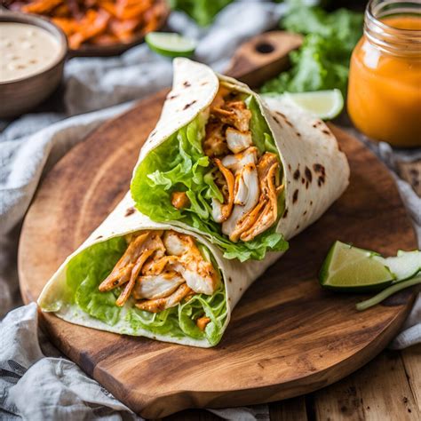 How does Grilled Buffalo Chicken Wrap fit into your Daily Goals - calories, carbs, nutrition