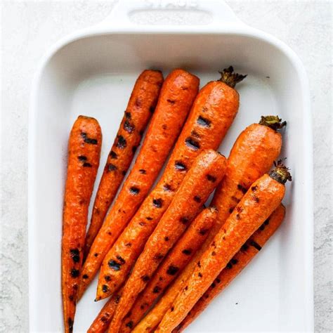 How does Grilled Carrots fit into your Daily Goals - calories, carbs, nutrition