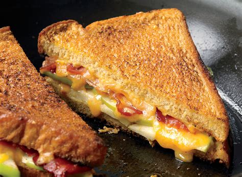 How does Grilled Cheese with Apples and Bacon fit into your Daily Goals - calories, carbs, nutrition