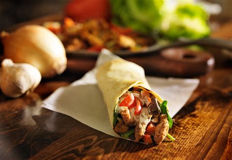 How does Grilled Chicken, Swiss Roasted Red Pepper Wrap fit into your Daily Goals - calories, carbs, nutrition