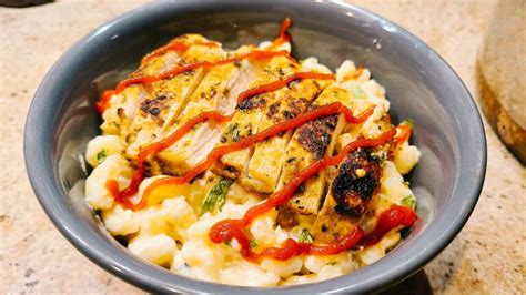 How does Grilled Chicken Mac n Cheese Gratin fit into your Daily Goals - calories, carbs, nutrition