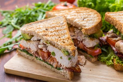 How does Grilled Chicken Sandwich on Sourdough Bread fit into your Daily Goals - calories, carbs, nutrition