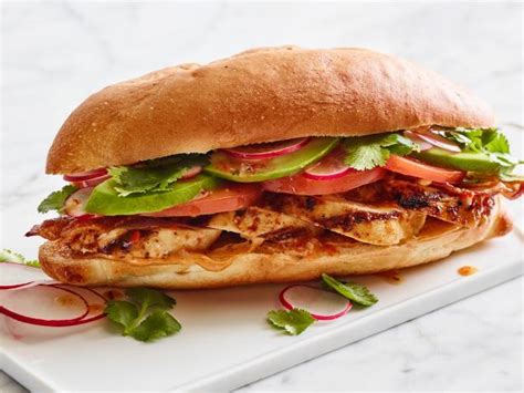 How does Grilled Chicken Sandwich with Lime Cilantro fit into your Daily Goals - calories, carbs, nutrition