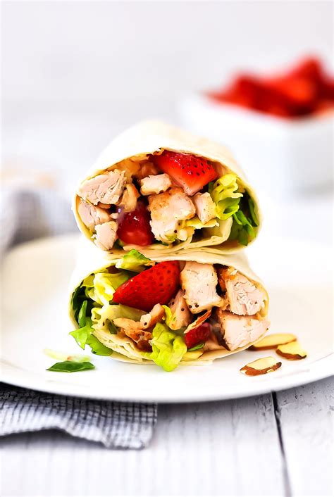 How does Grilled Chicken Strawberry Wrap HE fit into your Daily Goals - calories, carbs, nutrition