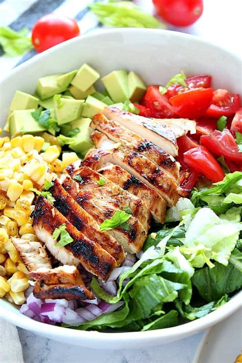 How does Grilled Chicken Strip Salad fit into your Daily Goals - calories, carbs, nutrition