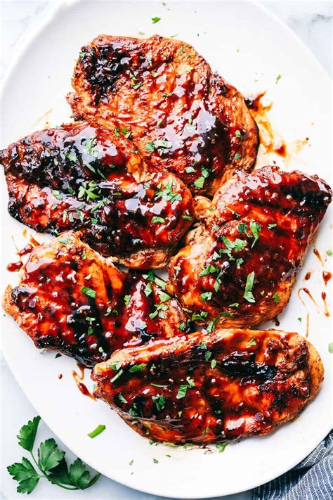 How does Grilled Chicken with Basil and Balsamic Honey Grilled Pears fit into your Daily Goals - calories, carbs, nutrition