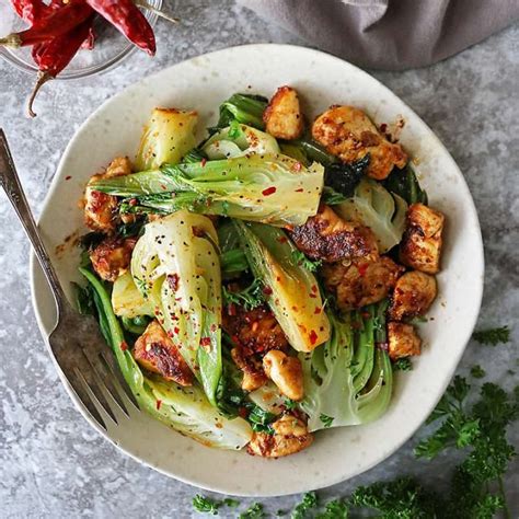 How does Grilled Chicken with Paprika Potatoes and Bok Choy fit into your Daily Goals - calories, carbs, nutrition