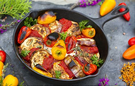 How does Grilled Eggplant and Tomatoes fit into your Daily Goals - calories, carbs, nutrition