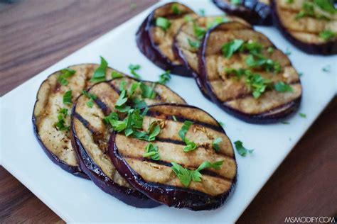 How does Grilled Eggplant with Balsamic & Garlic fit into your Daily Goals - calories, carbs, nutrition