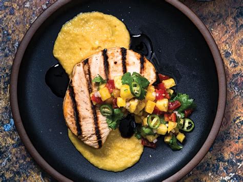 How does Grilled Island Swordfish, Mango Chutney fit into your Daily Goals - calories, carbs, nutrition