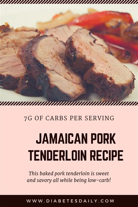 How does Grilled Jamaican Pork Tenderloin fit into your Daily Goals - calories, carbs, nutrition