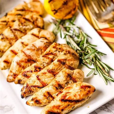 How does Grilled Lemon-Rosemary Chicken fit into your Daily Goals - calories, carbs, nutrition