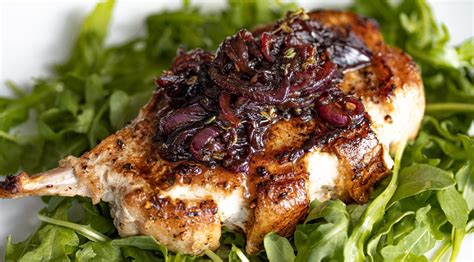 How does Grilled Pork Chop with Caramelized Onions fit into your Daily Goals - calories, carbs, nutrition